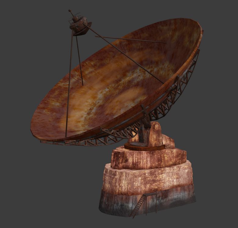 Space searching radio antenna preview image 1